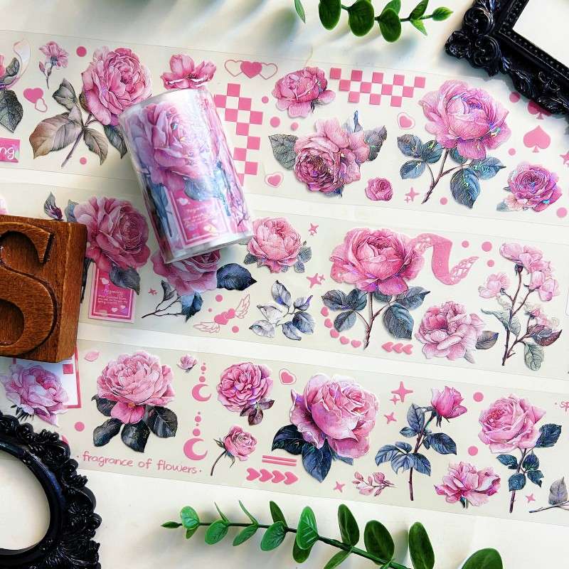Floral Eclipse PET Tape Roll | S.D.