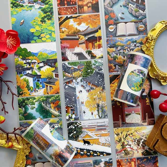 Eastern Alley Tape Roll | WUBAO