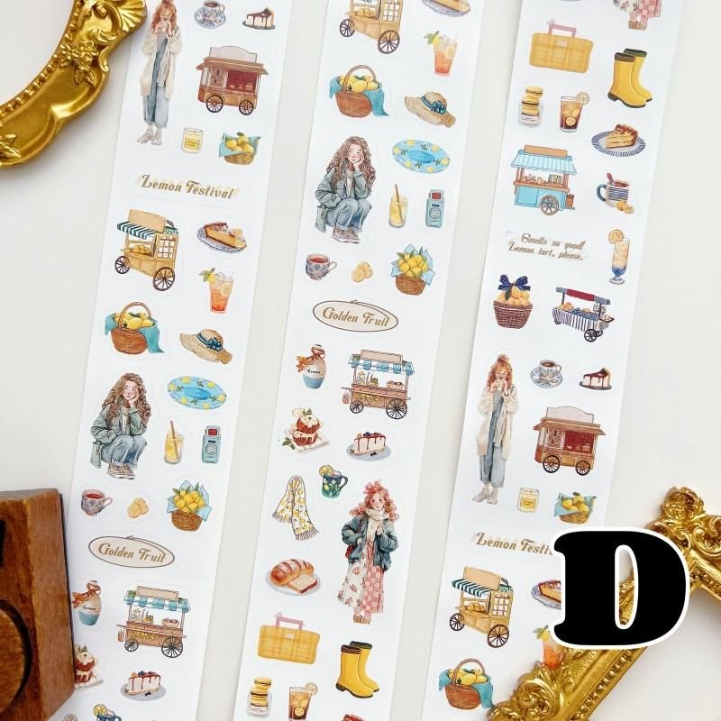 Journeying Through Kraft Paper Sticker Roll