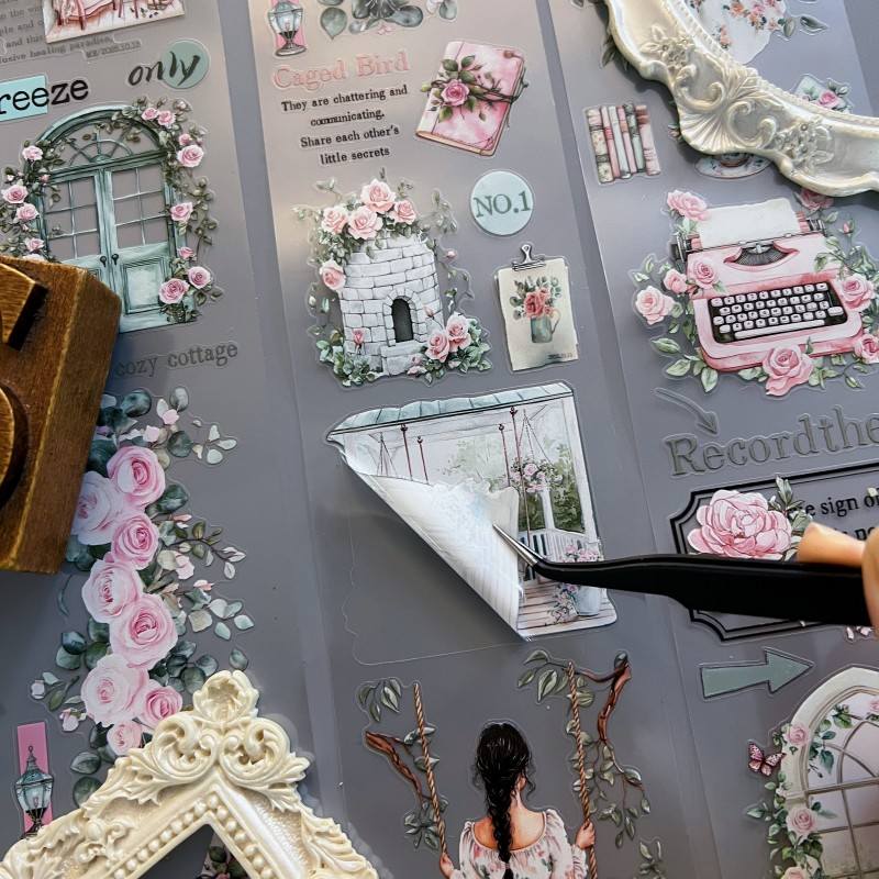 Blushing Dream PET Tape Roll | Dong Xi