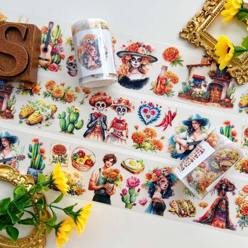 Marigold Memories Tape Roll | Dan Sheng