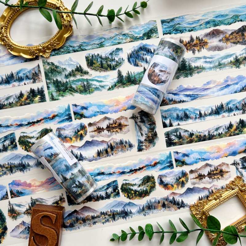 Alpine Vista Tape Roll | Dan Sheng