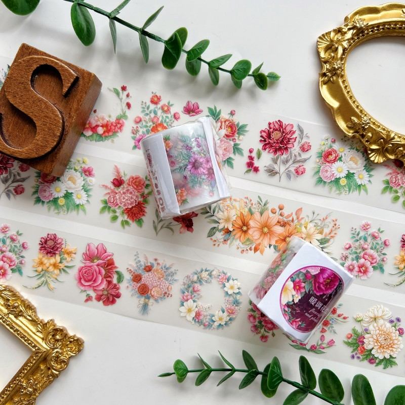 Warm Bloom Tape Roll | Dan Sheng