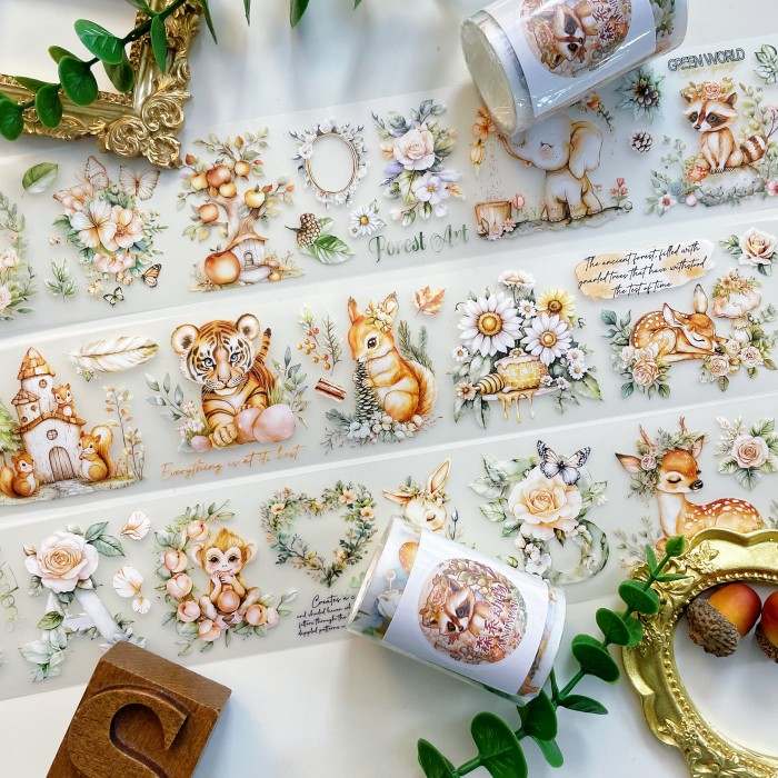 Moss Beasts Tape Roll | WUBAO