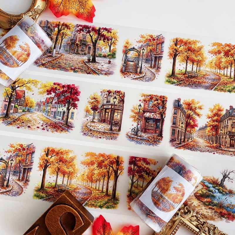Fall Street Tape Roll | Dan Sheng