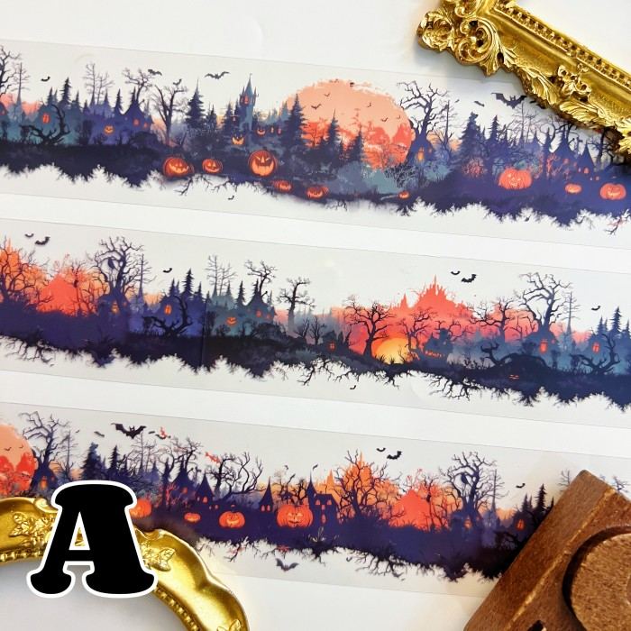 Dark Night Party PET Tape Roll