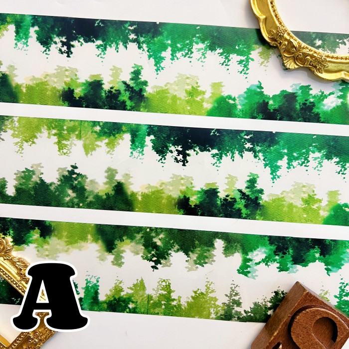 Watercolor Patterns PET Tape Roll