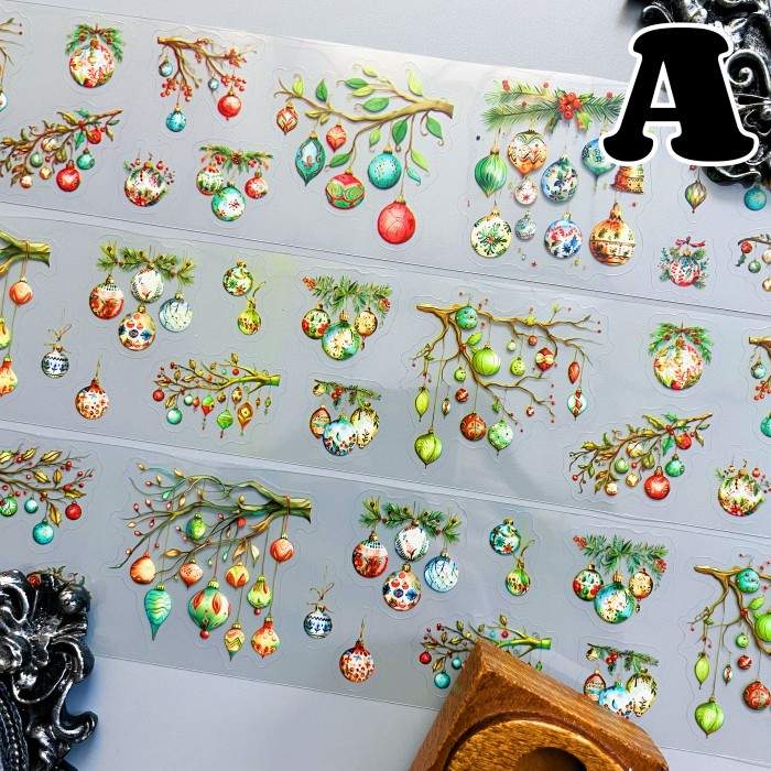 Strange Christmas Night PET Tape Roll