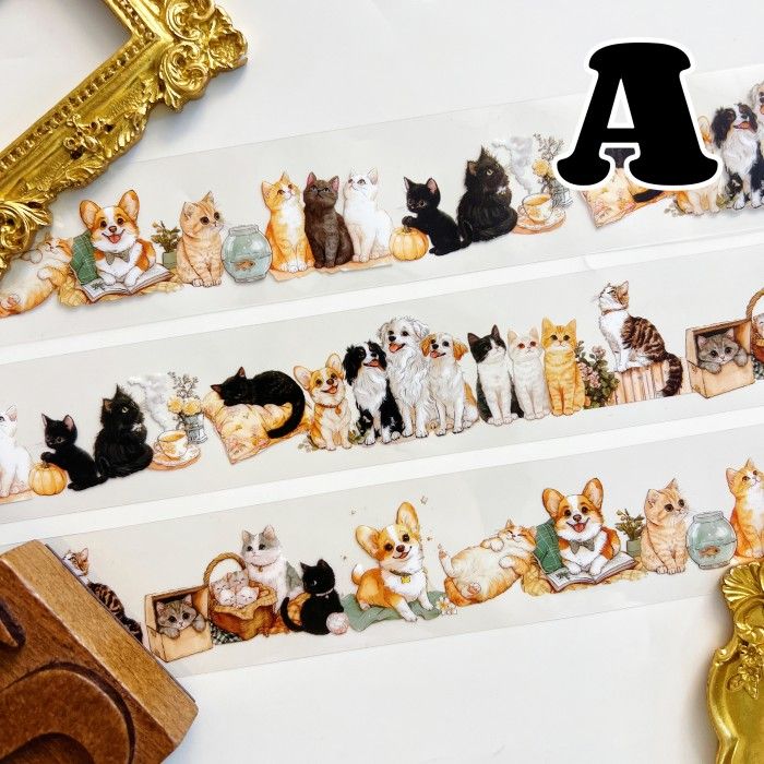 Cute Pet Time PET Tape Roll
