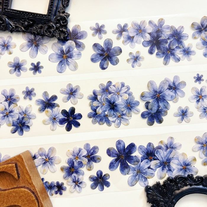 Dusky Flora PET Tape | Xiao Bai Jia