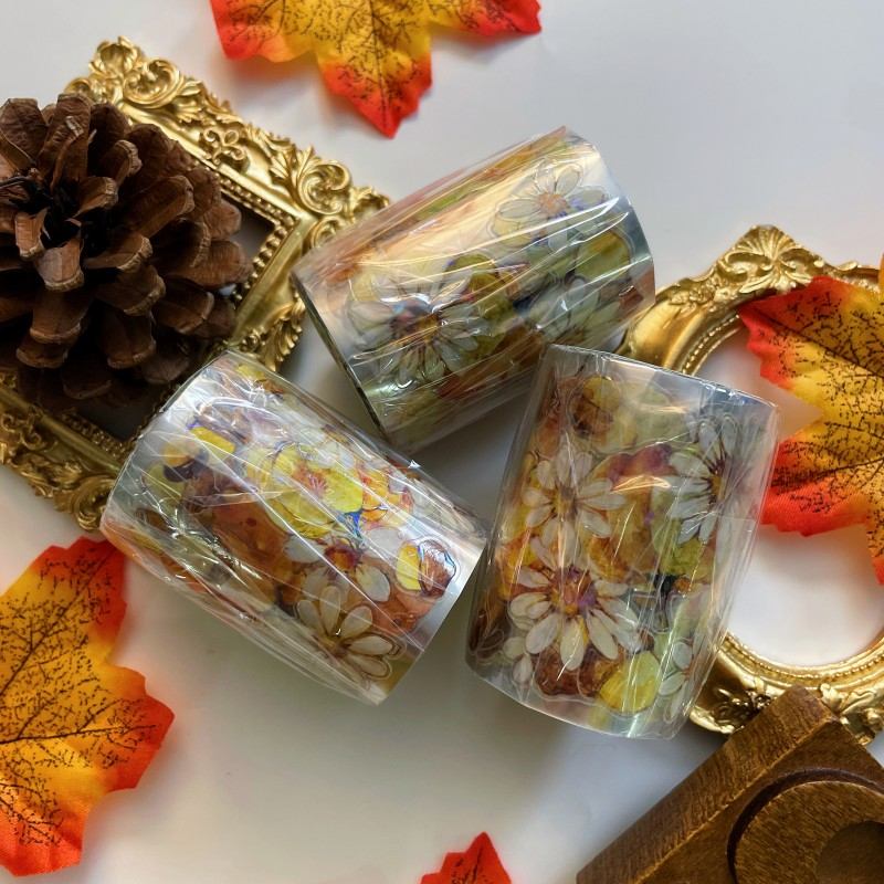 Pumpkin Whirl PET Tape | Xiao Bai Jia