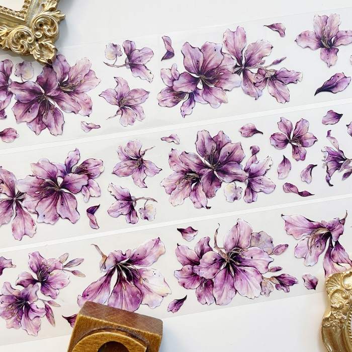Bauhinia Grace PET Tape | Xiao Bai Jia