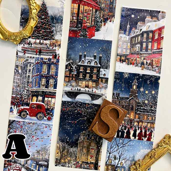 Christmas City Washi Tape Roll