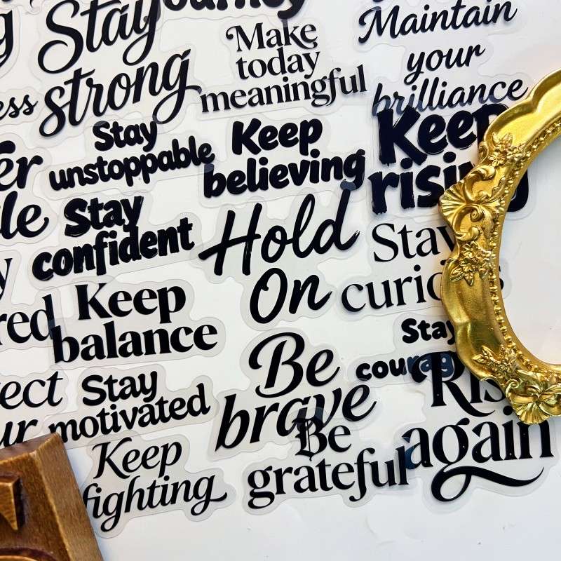 Believe More Sticker 56PCS