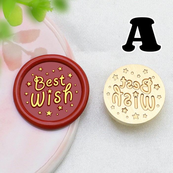 Kind Wishes Sealing Wax Stamp