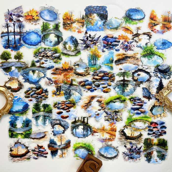 Path Of Puddles Sticker 60PCS