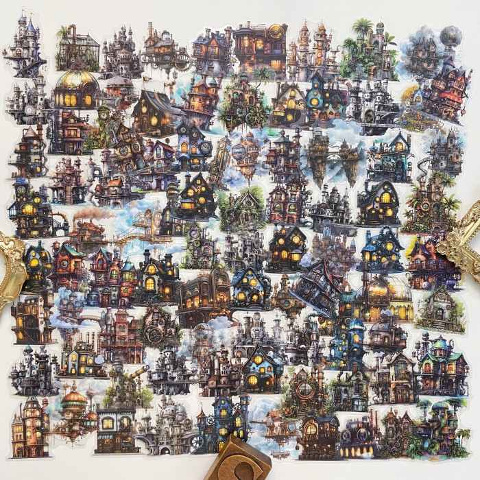 Gear Cabin Sticker 90PCS