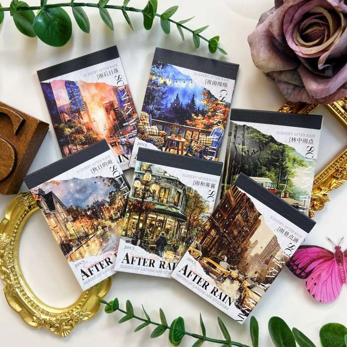 After Rain Sticker Book 20Sheets