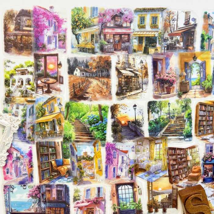 Dusk Promenade Sticker 60PCS