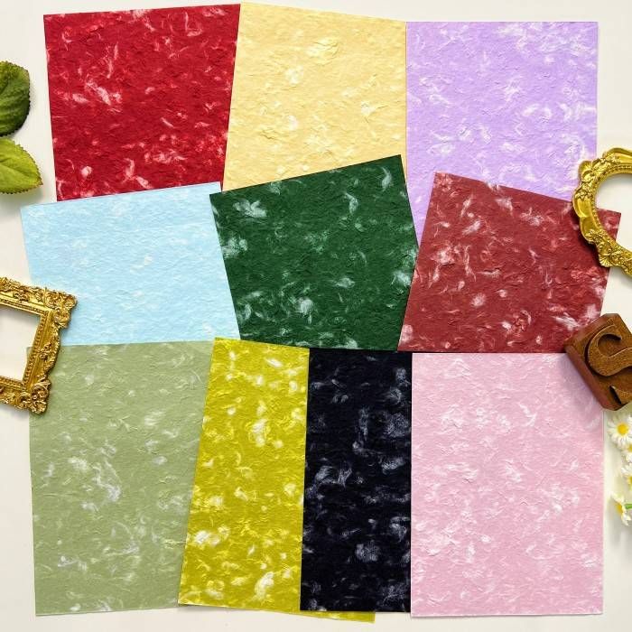 Colorful Dongba Handmade Paper 10Sheets