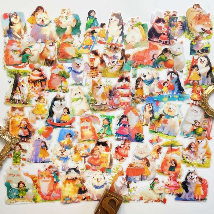 Lily's Pet World Sticker 60PCS