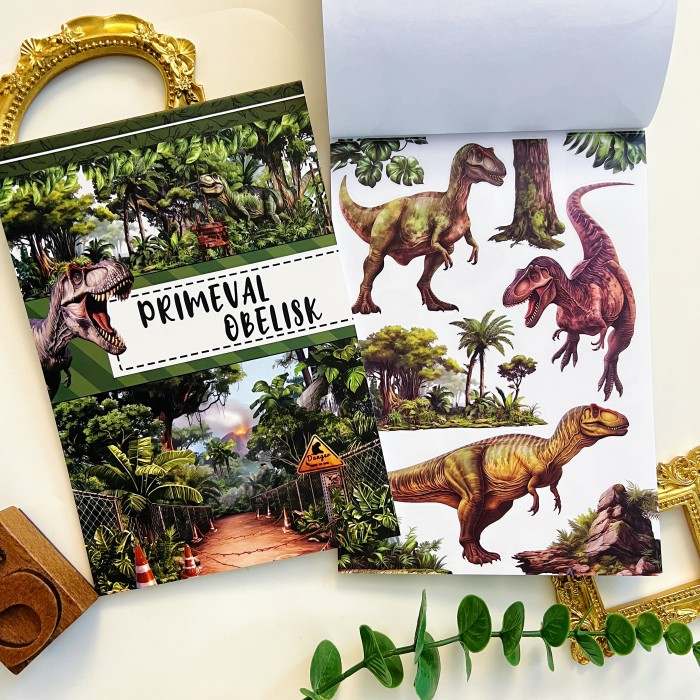 Primeval Obelisk Sticker Book 20Sheets