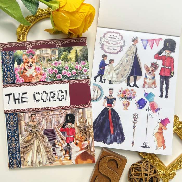 The Corgi Sticker Book 20Sheets