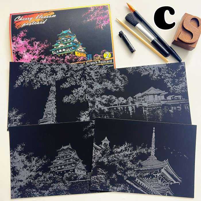 Scratch Painting Craft Art Kit