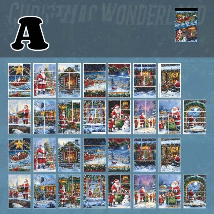 Christmas Wonderland Sticker Book 30Sheets