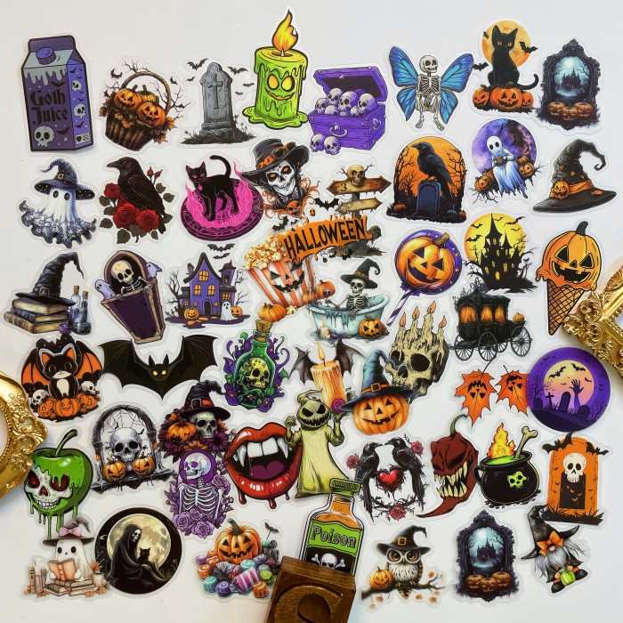 Pumpkin Curse Sticker 50PCS
