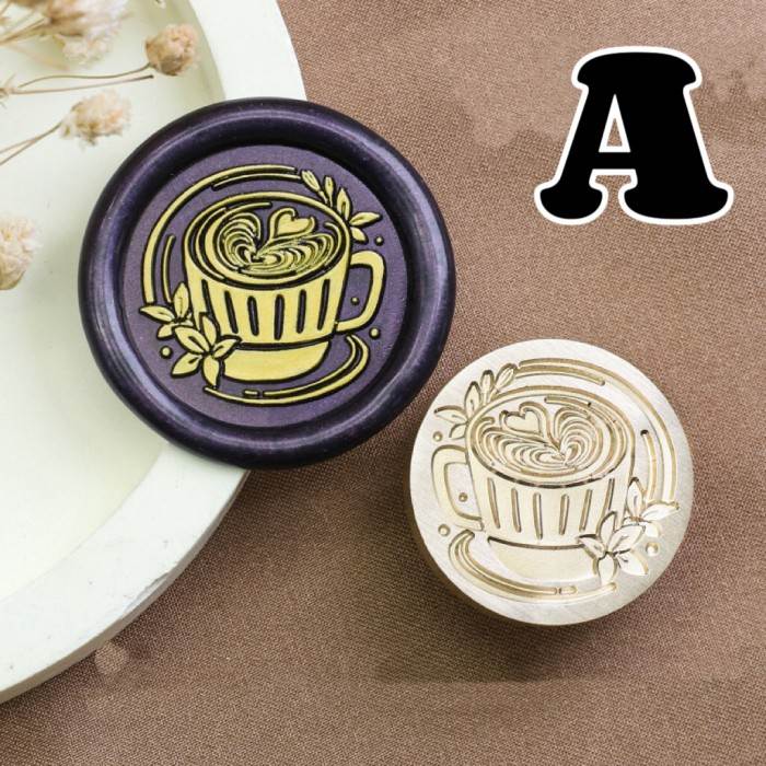 Coffee Brew Sealing Wax Stamp