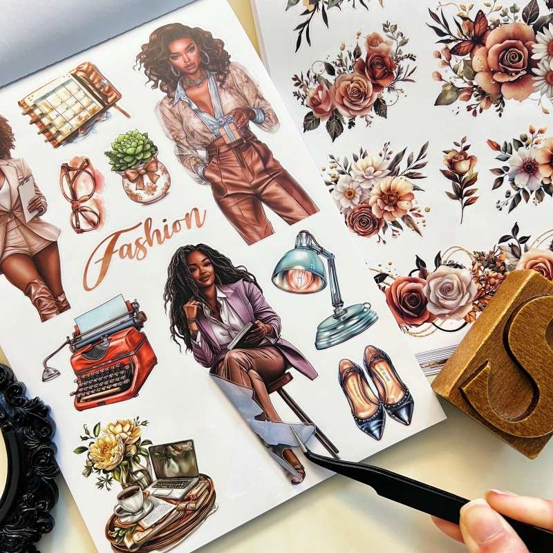 Charm Moment Sticker Book 20Sheets