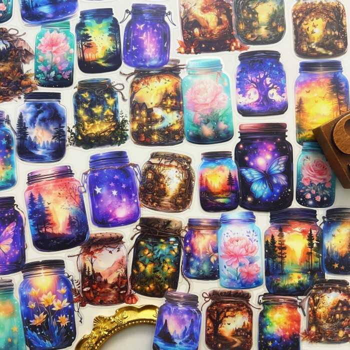 Glass Realm Sticker 60PCS