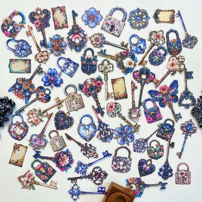 Lost Key Sticker 60PCS