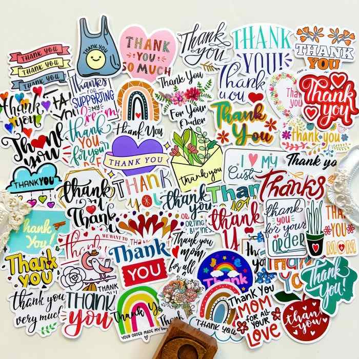 Gentle Blessing Sticker 50PCS