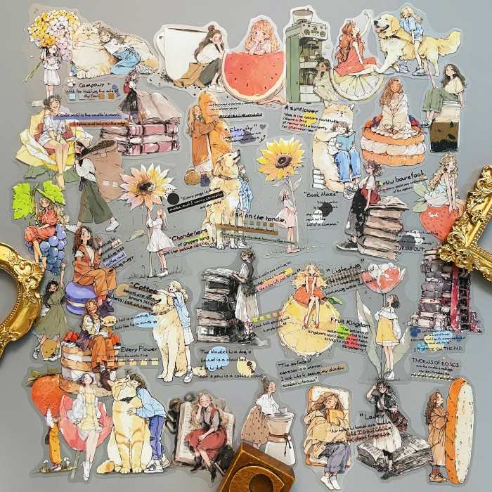 Petal Parade Sticker 60PCS