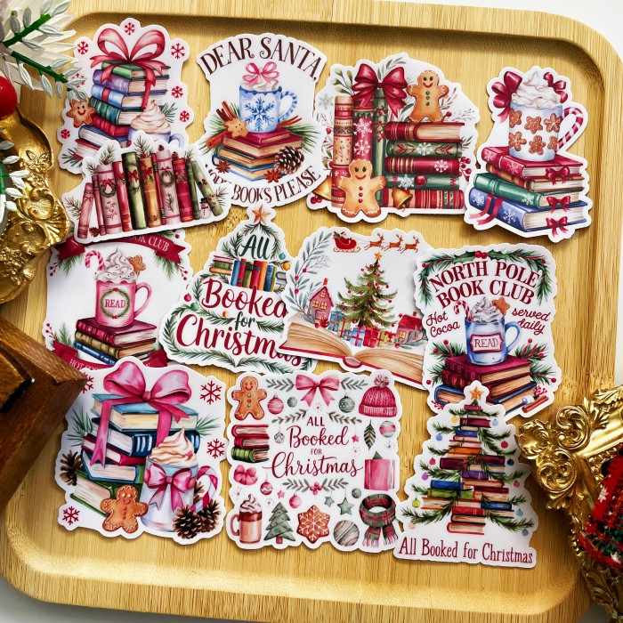 Noel Reads Sticker 12PCS