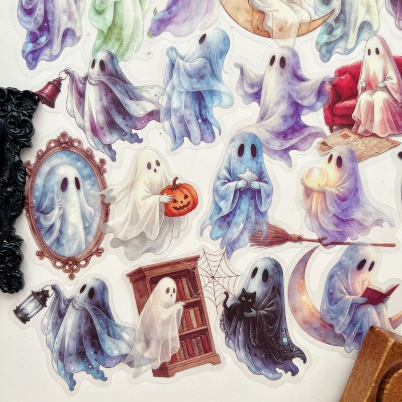 Gentle Hauntings Sticker 48PCS