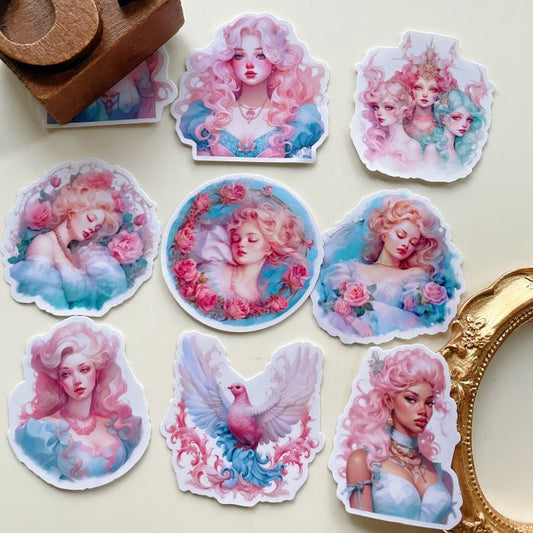 Princess Beauty Sticker 12PCS