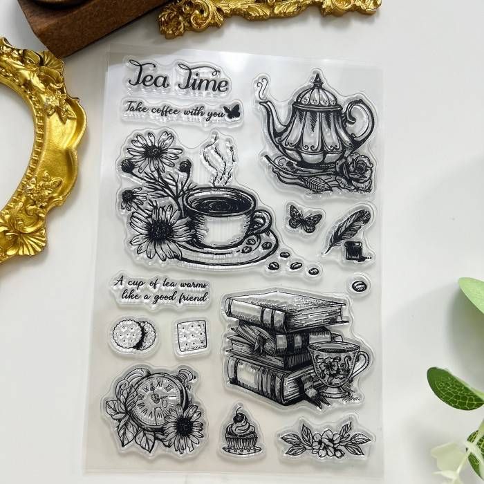 Tea Break Clear Stamp