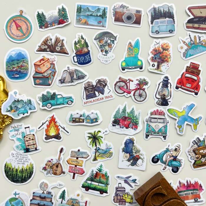 Trailblazing Sticker 100PCS