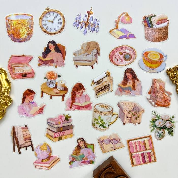 Idyllic Read Sticker 25PCS