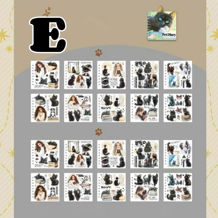 Pet Diary Sticker Book 20Sheets