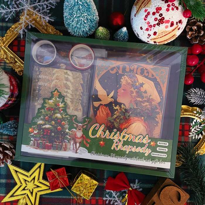 Twinkling Christmas Ephemera Kit 120PCS