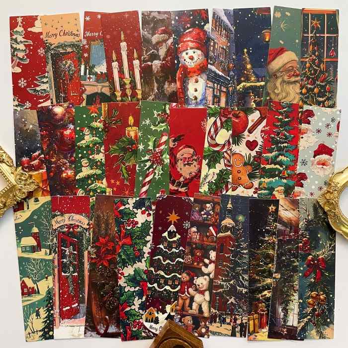 Cozy Claus Note Paper 30PCS