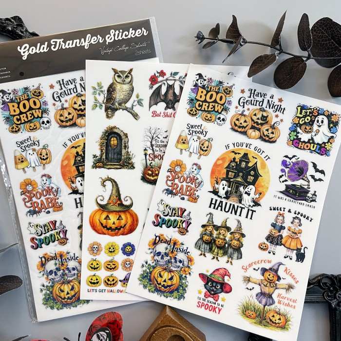 Creepy Fun Transfer Sticker