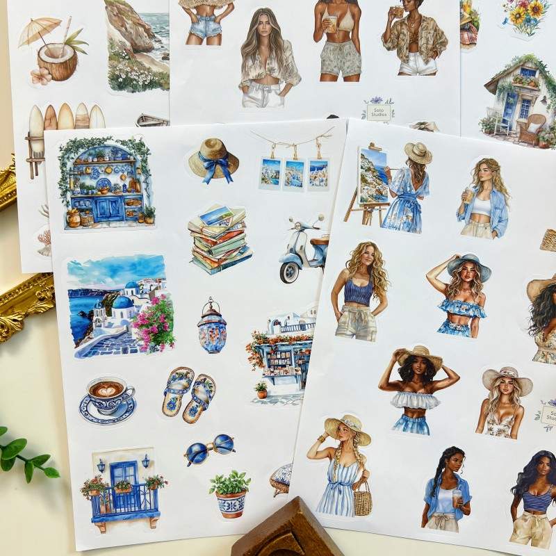 Seaside Getaway Sticker 5Sheets