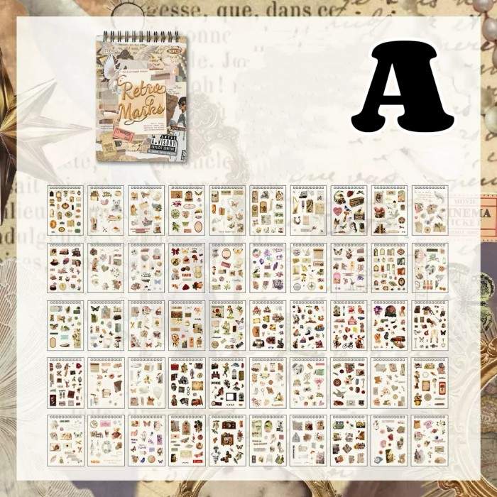 Classic Codex Sticker Book 50Sheets