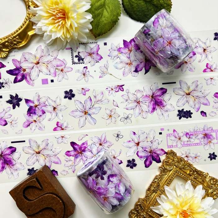 Windy Violet PET Tape | Xiao Bai Jia