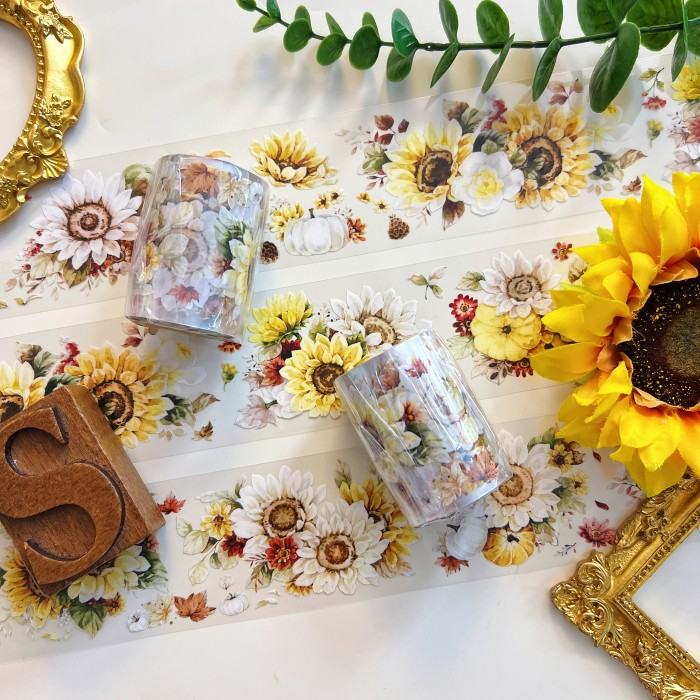Sunflower Field PET Tape | Yier